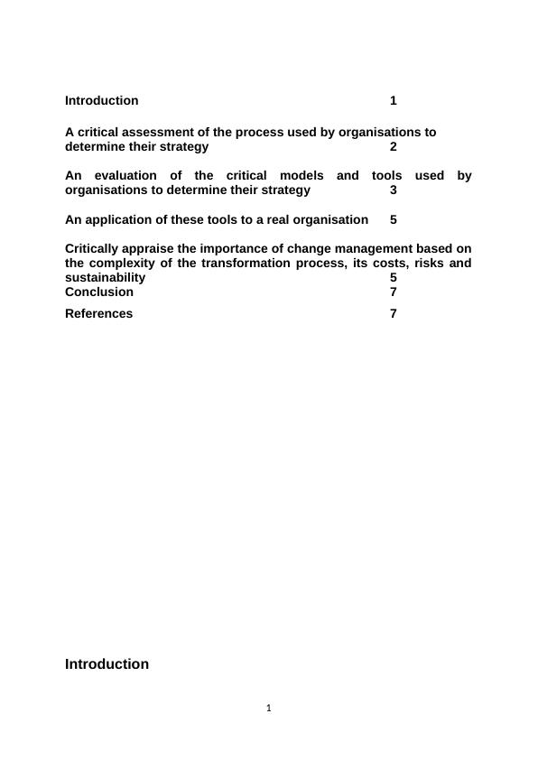 strategic management case study analysis