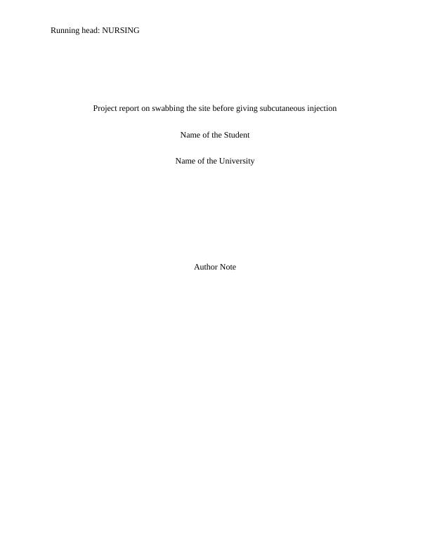 Project Report on Nursing PDF_1