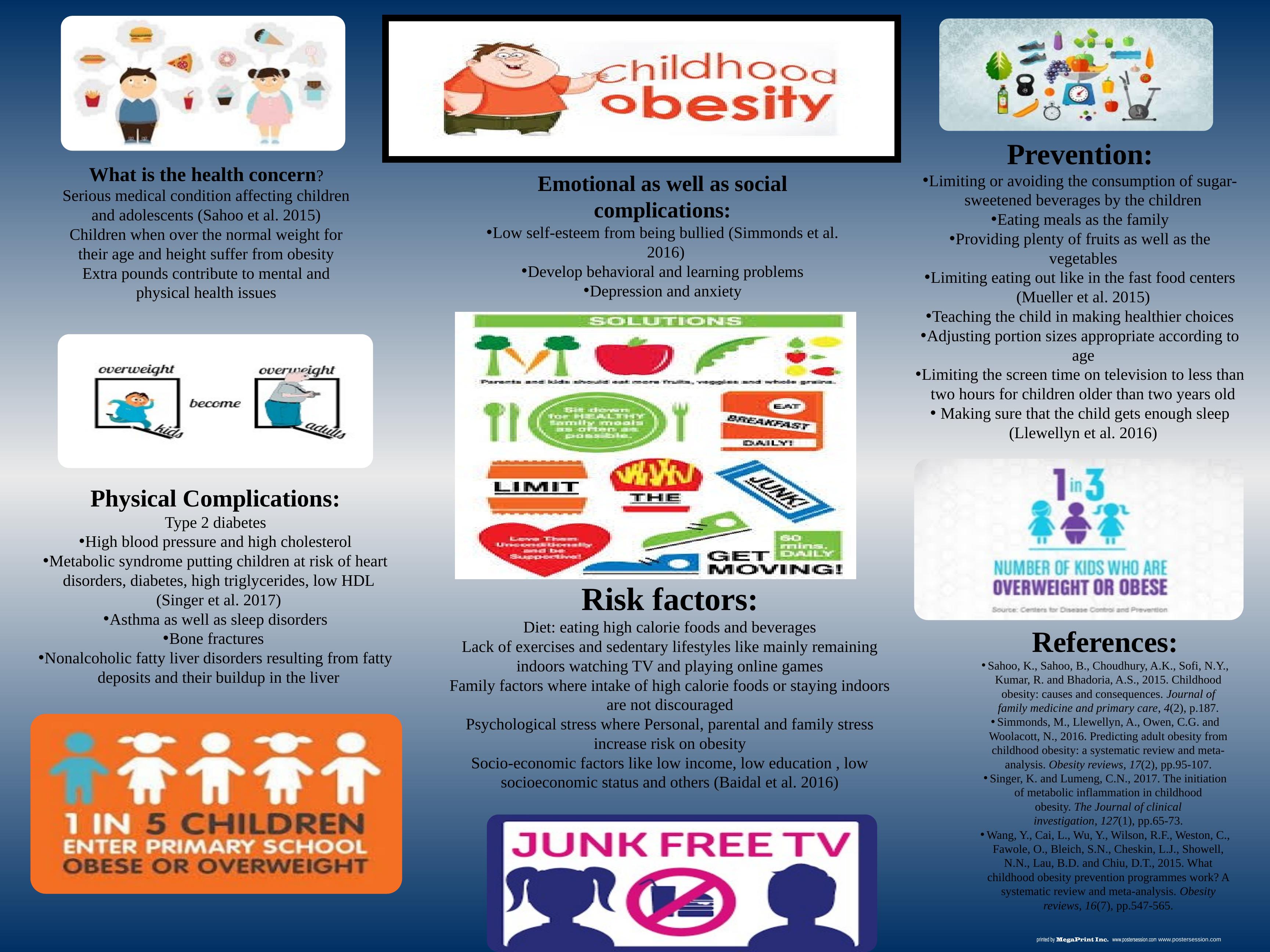 Childhood Obesity: Health Concern, Prevention, and Complications_1