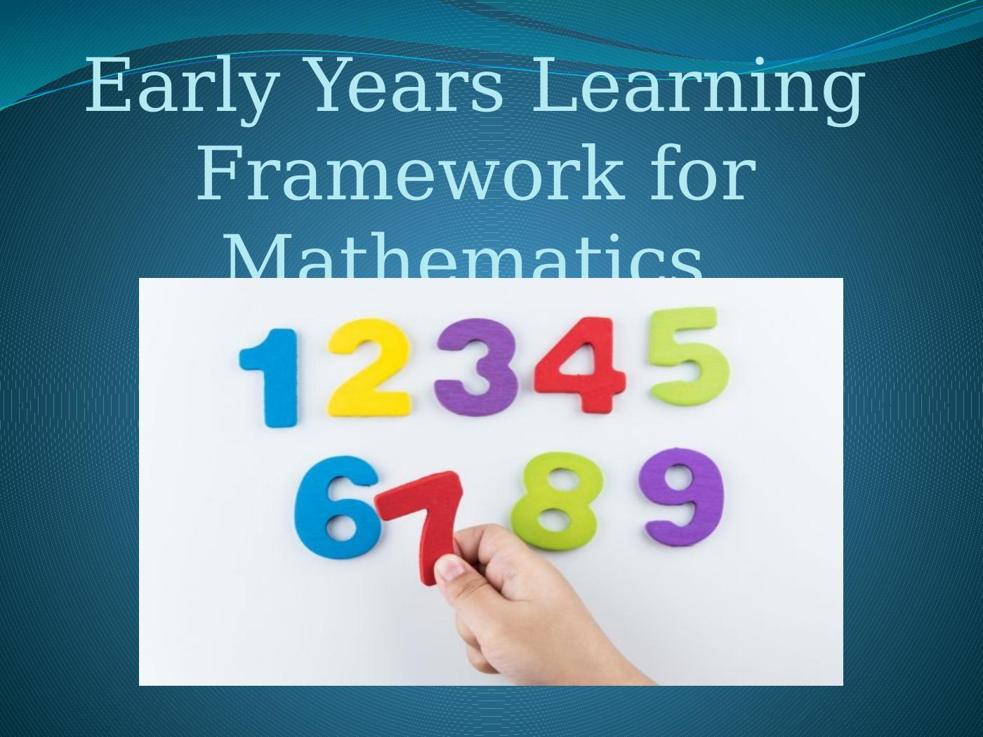 Early Years Learning Framework for Mathematics_2