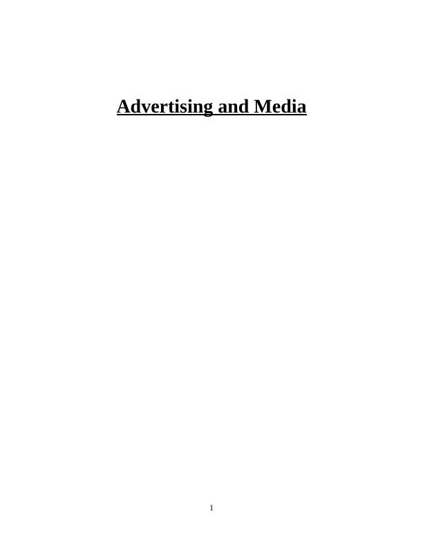 Advertising and Media_1