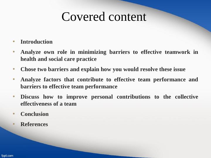 Personal and Professional Development in Health and Social Care