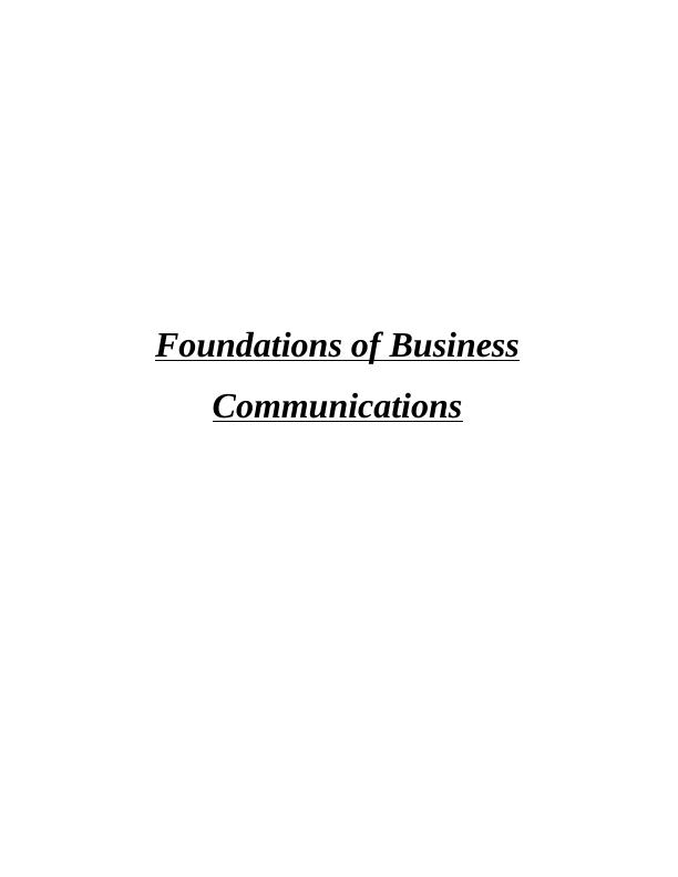 Foundations of Business Communications_1