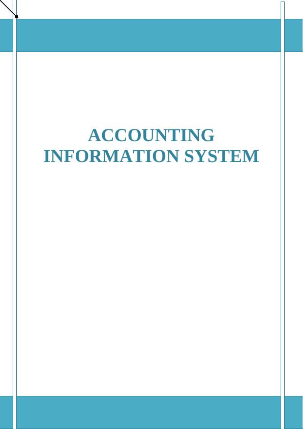 Accounting Information System (AIS) Assignment_1