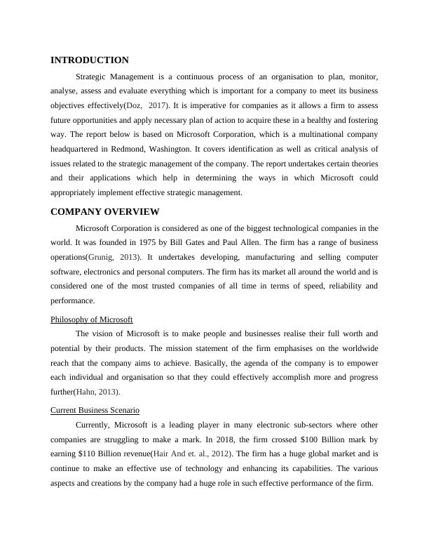 A Strategic Management Report : Microsoft Corporation_3