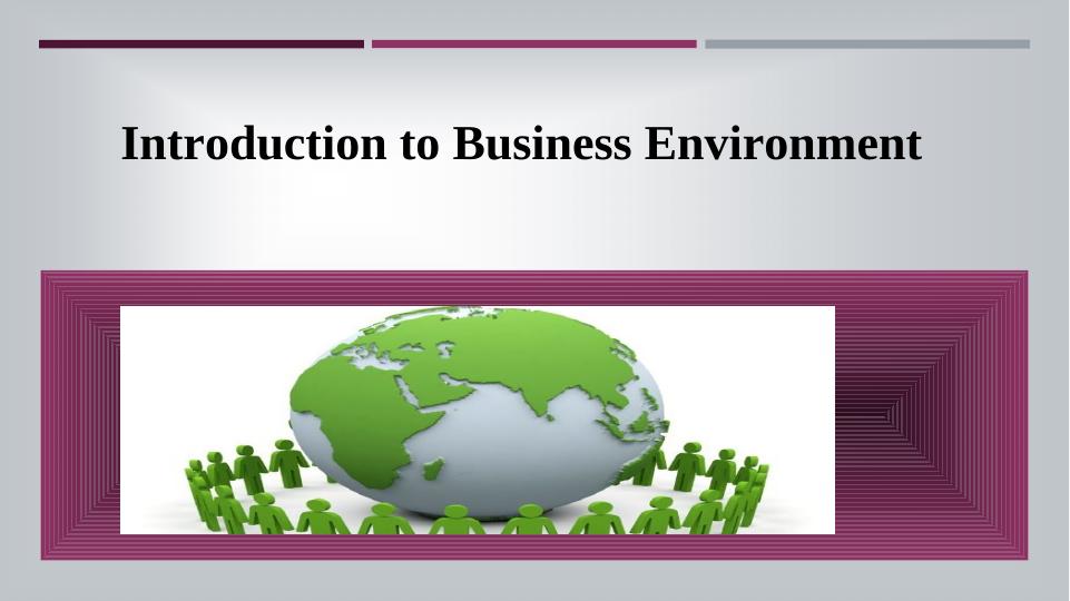 Introduction to Business Environment_1