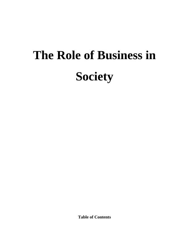 (PDF) The Role of Business in Society_1