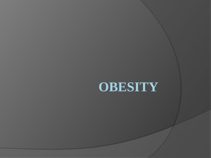 Obesity Teaching Plan The topics to be covered_1