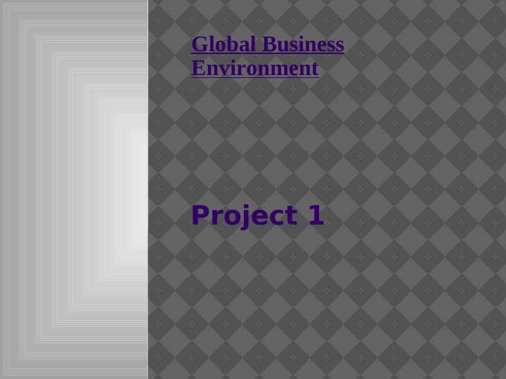 Impact of Global Business Environment on SASOL Ltd._1