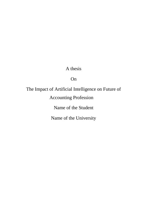Impact of Artificial Intelligence on Future of Accounting Profession_1
