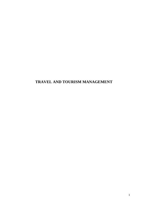 Travel and Tourism Management (DOC)_1