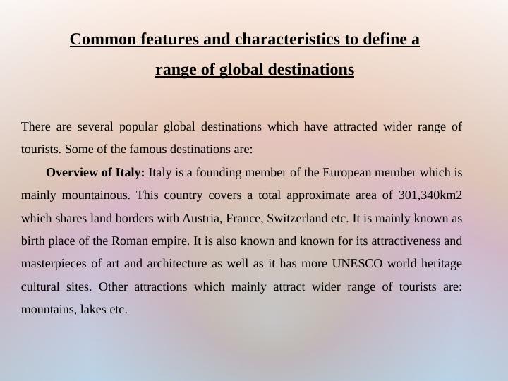 Common Features and Characteristics of Global Destinations_2