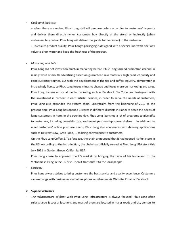 MKT1ADD: Phuc Long Business Strategy Assignment PDF 2022_2