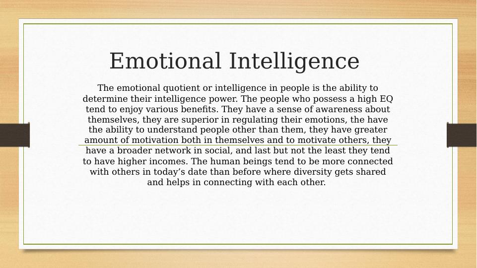 Emotional Intelligence and Cultural Diversity Power Point Presentation 2022_3