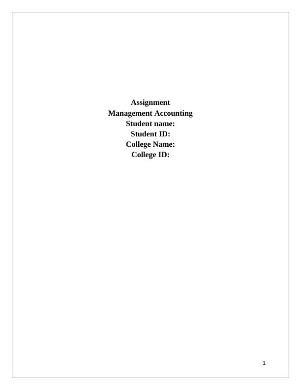 Assignment Management Accounting- Doc_1