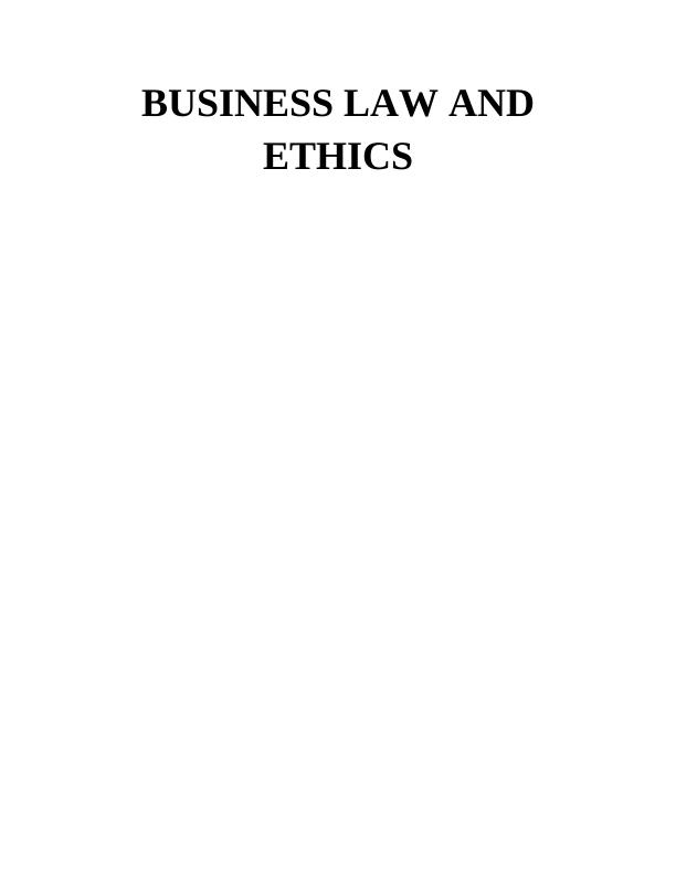 Business Law and Ethics_2