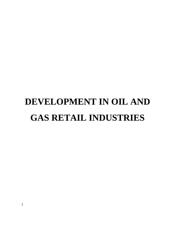Aspects of UK crude Oil Market - Report_1