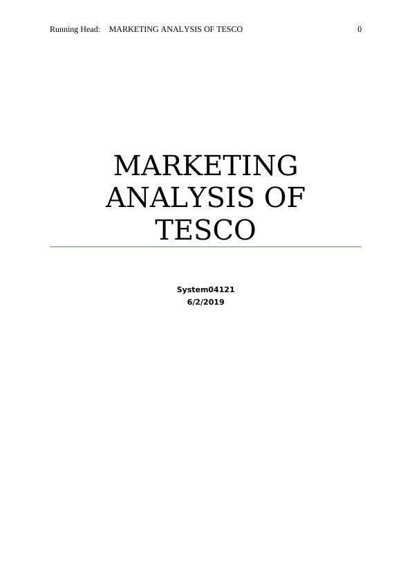 market research methods used by tesco