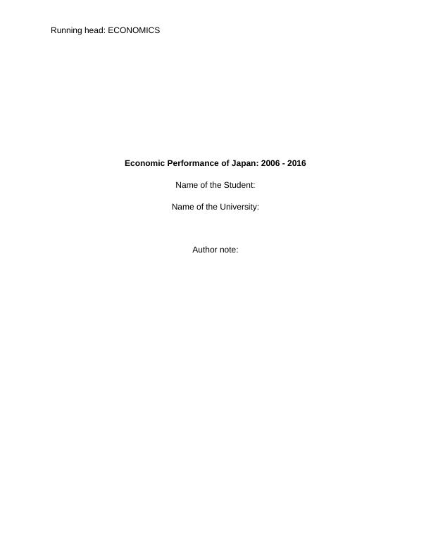 Assignment on Economics and GDP 2022_1