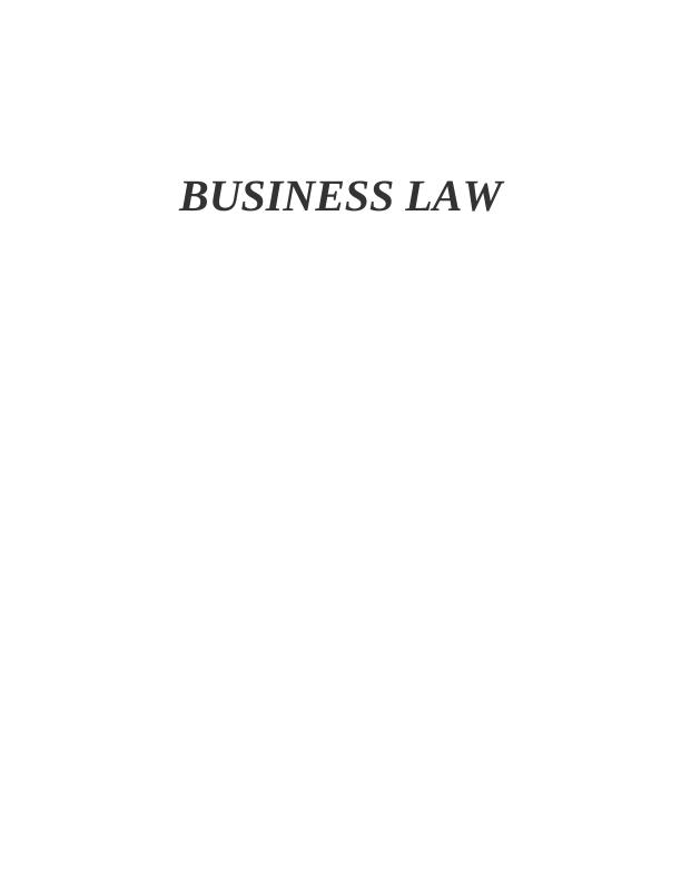 Business Law Assignment - The Nature of English Legal System_1
