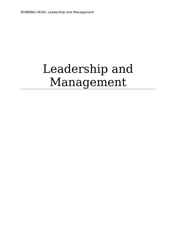 Leadership and Management Assignment (pdf)_1