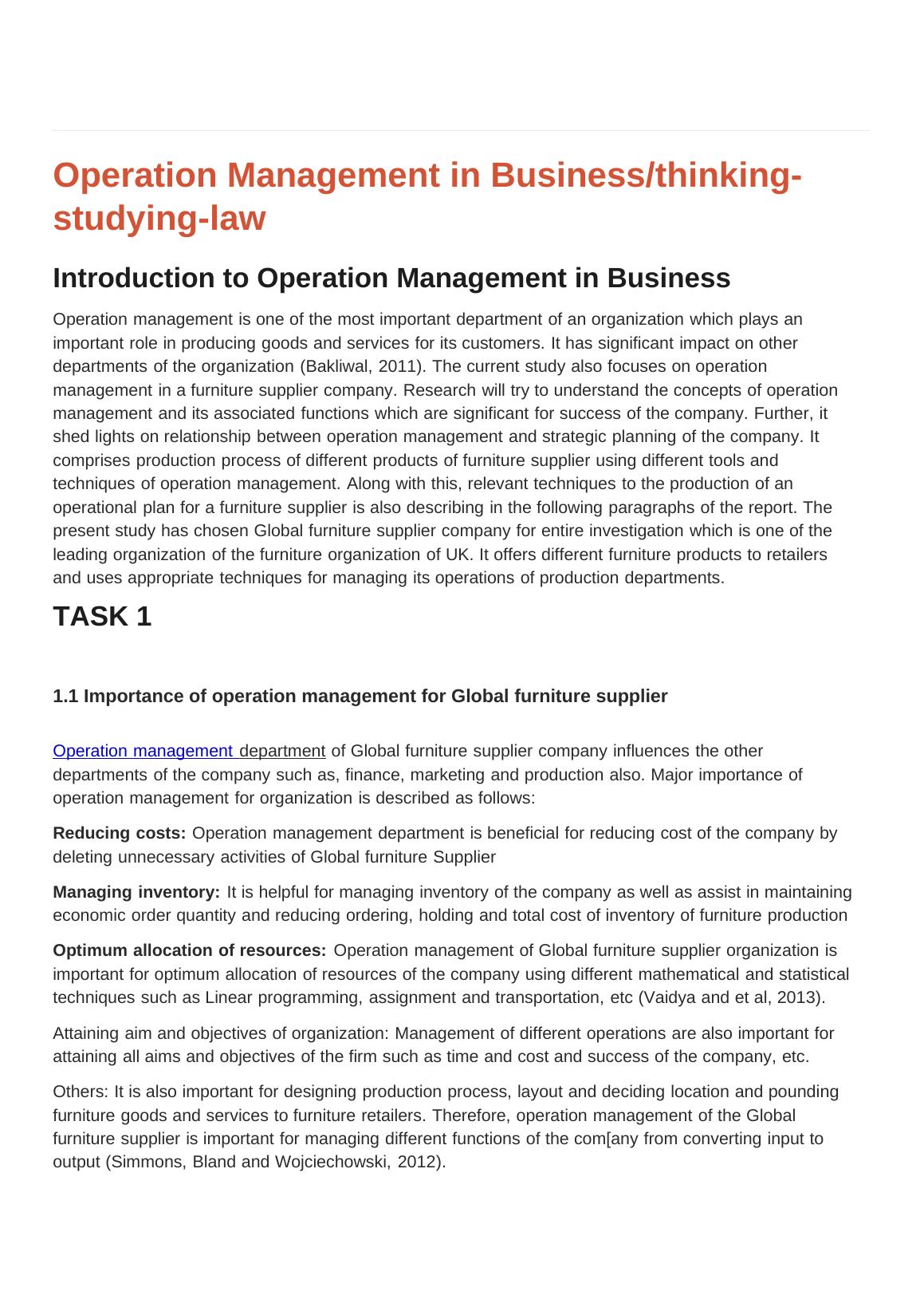 Operation Management in Business_1