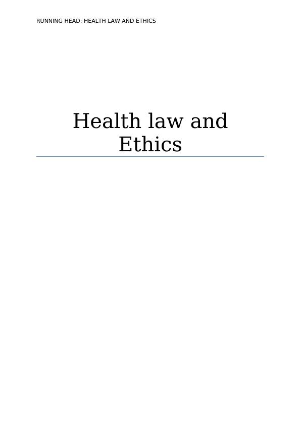 laws ethics case study