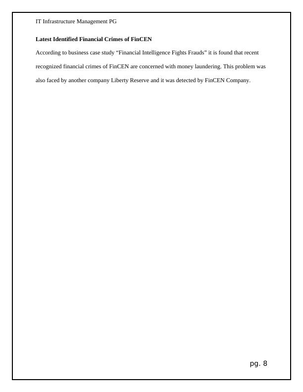 ITC540 - IT Infrastructure Management PG - Report_8