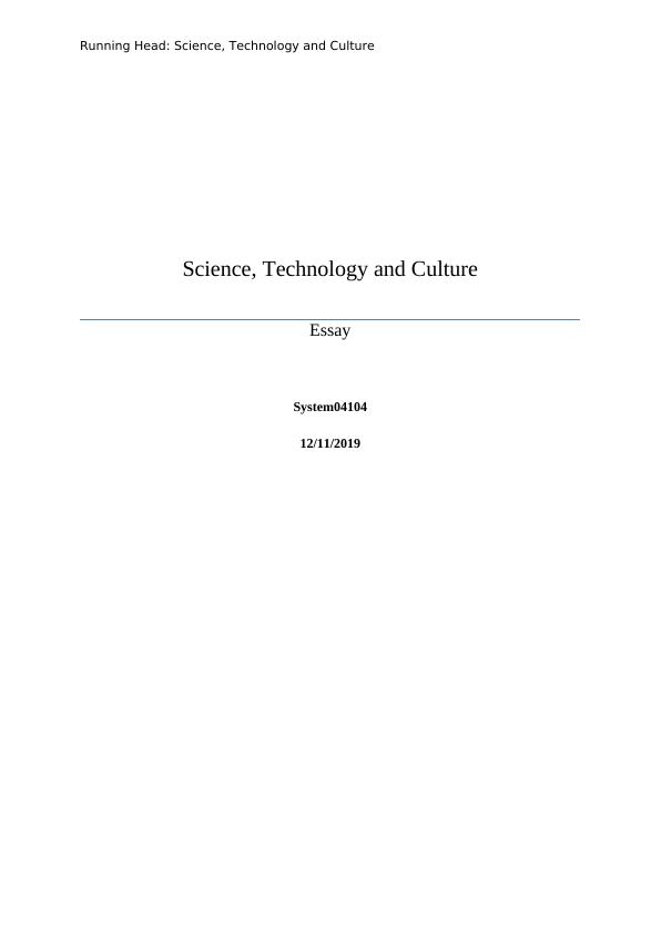 Science  Technology          and    Culture._1