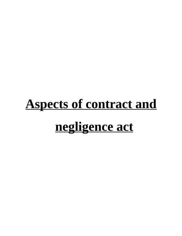 Report On Essential Elements To Form A Valid Contract_1