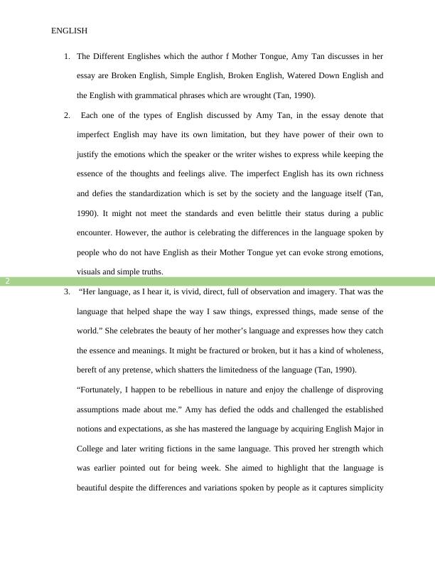 Different English Essay 2022_2