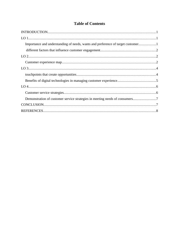 (pdf) Customer Experience Management : Assignment_2