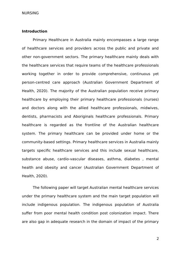 Primary Healthcare in Australia Case Study 2022_3