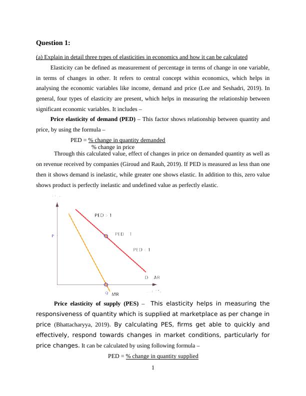 Types of Elasticities in Economics and Their Calculation_4