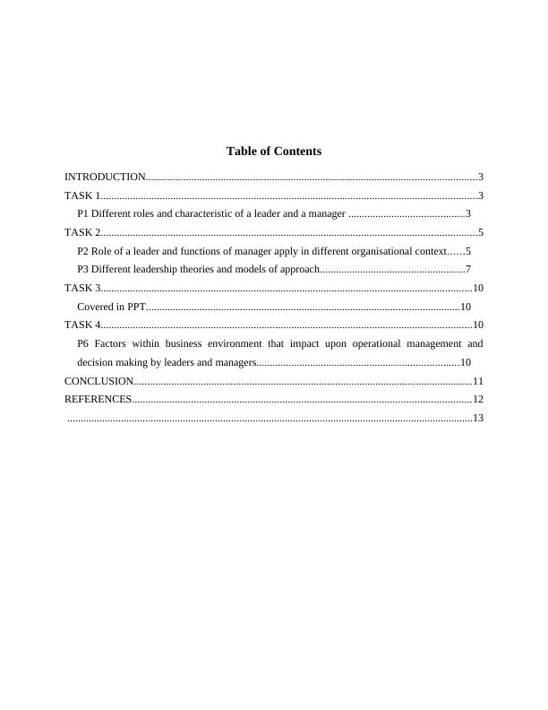 Management and Operations Assignment - Uber company_2