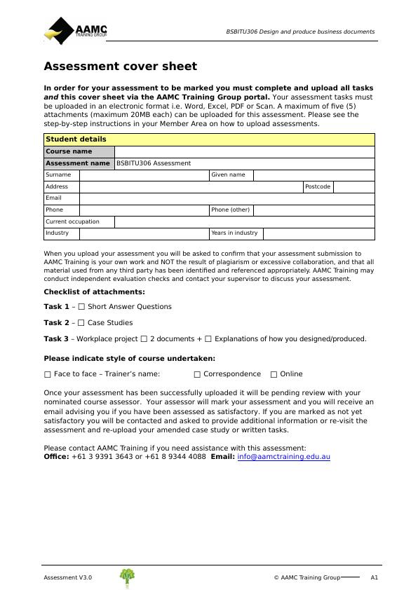 Design and Produce Business Documents PDF_1