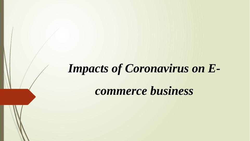 Impacts of Coronavirus on Ecommerce business_1