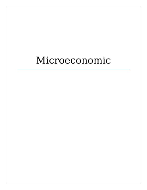Microeconomic Elasticity of Demand_1