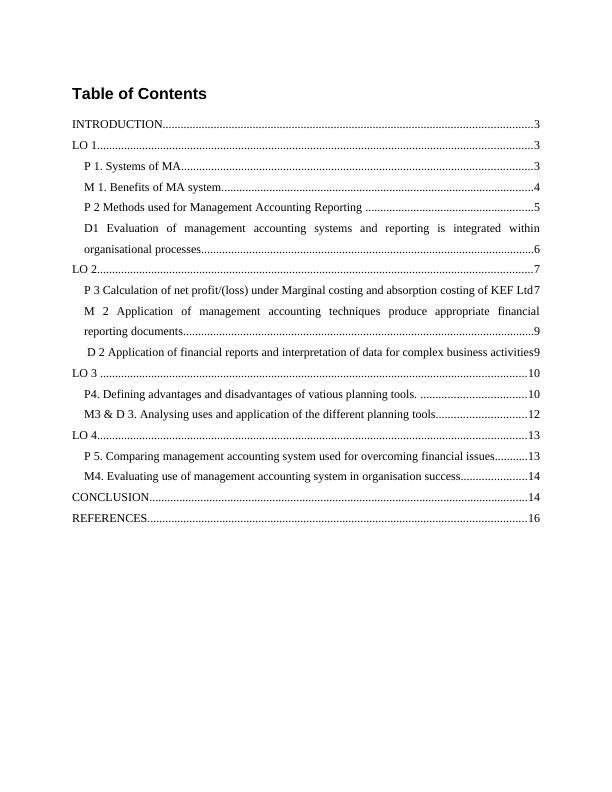 Evaluation of Management Accounting Systems and Reporting_2