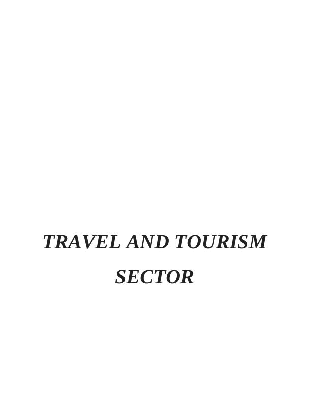 Report on Development in the Travel and Tourism Sector | TUI Group_1
