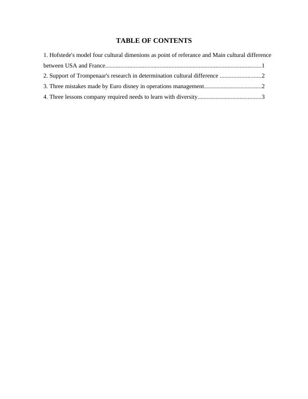 Euro Disney in Operations Management Essay_2
