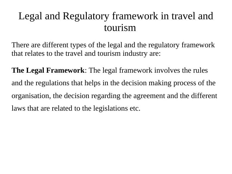 Legislation and Ethics in Travel and  Tourism Sector_3