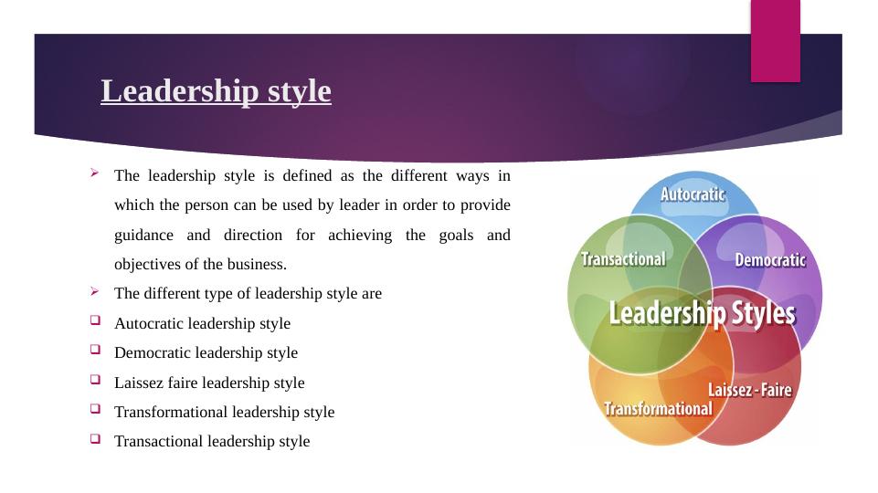 Leadership Style Mark Zuckerberg