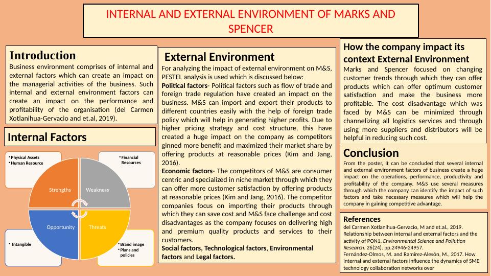 INTERNAL AND EXTERNAL ENVIRONMENT OF MARKS AND SPENCER_1
