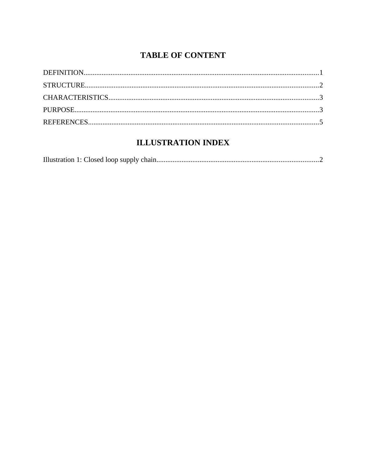 Closed Loop Supply Chain PDF