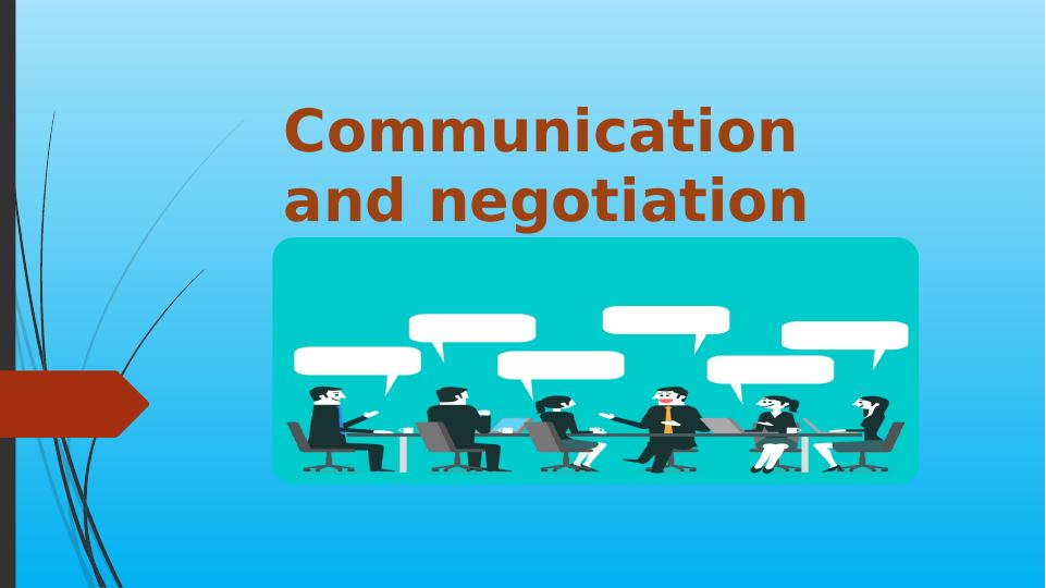 Communication and Negotiation Assignment PDF_1