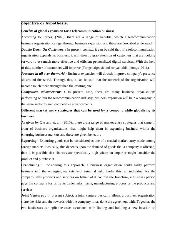 A case study on Vodafone : Assignment_4