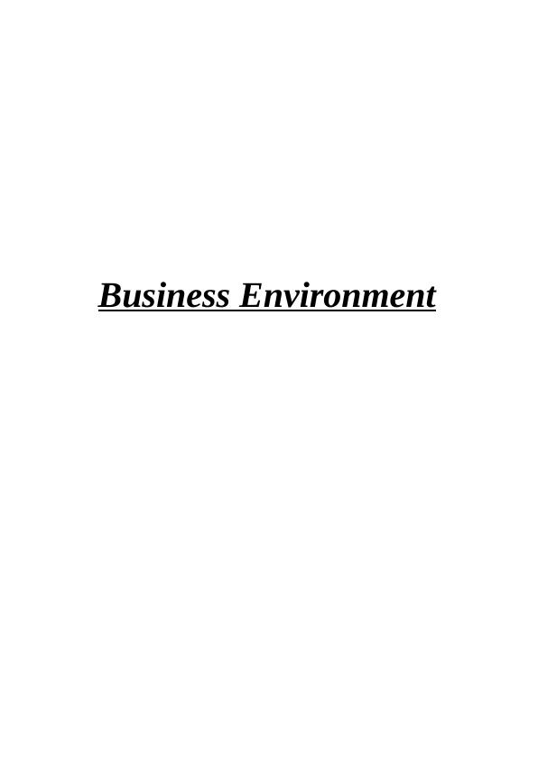 Business Environment Introduction 3 Task 13 P1 Different types of business organization_1