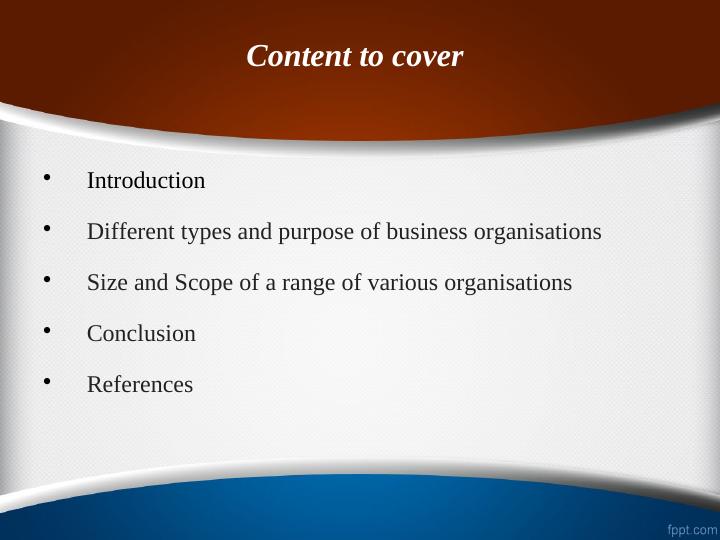 Different types and purpose of business organisations_2