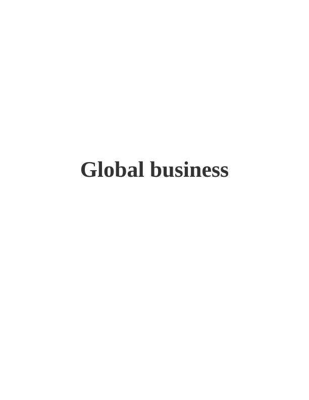 Global business_1